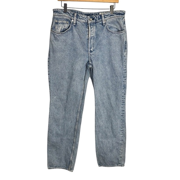 Rag & Bone Piper Low-Rise Straight Jeans Size 31 - Picture 2 of 12